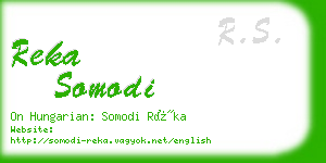 reka somodi business card